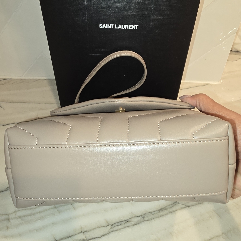 YSL Toy Lou Lou Leather Shoulder Bag - Picture 3 of 14